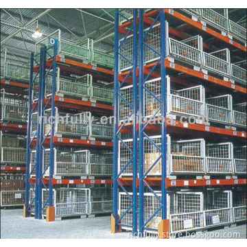 Beautiful metal wire basket Palleting Rack